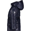 image:imageNautica Girls Heavyweight Hooded Winter Puffer Coat With Full Length ZipperPeacoat Sparkle