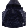 image:imageNautica Girls Heavyweight Hooded Winter Puffer Coat With Full Length ZipperPeacoat Sparkle