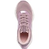 image:imageNautica Girls Kids Running Sneakers  Comfortable Tennis Shoes with Chunky Sculpted Bottom  Sizes for Big amp Little Kids LaceUpBungeeMauve Metallic