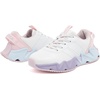 image:imageNautica Girls Kids Running Sneakers  Comfortable Tennis Shoes with Chunky Sculpted Bottom  Sizes for Big amp Little Kids LaceUpBungeeWhite Iridescent