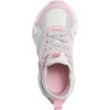 image:imageNautica Girls Kids Running Sneakers  Comfortable Tennis Shoes with Chunky Sculpted Bottom  Sizes for Big amp Little Kids LaceUpBungeeWhite Pink Iridescentmaybella