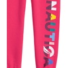 image:imageNautica Girls Logo Sweatpants Fleece Joggers with Ribbed Cuffs amp Functional Side PocketsBeetroot Purple