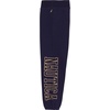 image:imageNautica Girls Logo Sweatpants Fleece Joggers with Ribbed Cuffs amp Functional Side PocketsPeacoat Glitter Art