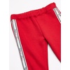 image:imageNautica Girls Logo Sweatpants Fleece Joggers with Ribbed Cuffs amp Functional Side PocketsRed 5003