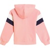 image:imageNautica Girls Logo Sweatshirt Fleece Hoodie With Fullzip Front amp PocketsFlamingo Pink