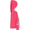 image:imageNautica Girls Logo Sweatshirt Fleece Hoodie With Fullzip Front amp PocketsPurple Beetroot
