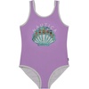 image:imageNautica Girls OnePiece Swimsuit with UPF 50 Sun Protection Quick Drying Bathing SuitLavendula Seashell Sequin