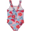 image:imageNautica Girls OnePiece Swimsuit with UPF 50 Sun Protection Quick Drying Bathing SuitPrism Pink