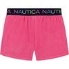 image:imageNautica Girls Pullon Shorts with Logo Elastic WaistbandPink