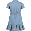 image:imageNautica Girls Short Sleeve Chambray Shirt DressLight Wash Chambray