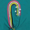 image:imageNautica Girls Short Sleeve Graphic Logo TShirt Everyday Casual Wear Soft amp Comfortable FitQuetzal Green Rainbow