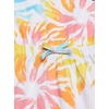 image:imageNautica Girls Short Sleeve Jersey Tee Dress with Elastic Cinched Waist Fun Designs amp ColorsWhite Sunburst Tie Dye