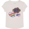 image:imageNautica Girls Short Sleeve Legacy TShirt with Flip Sequin Design Cotton Tee with Tagless InteriorBright White Hi