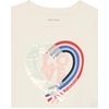 image:imageNautica Girls Short Sleeve Legacy TShirt with Flip Sequin Design Cotton Tee with Tagless InteriorEggnog Love
