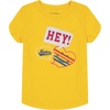 image:imageNautica Girls Short Sleeve Legacy TShirt with Flip Sequin Design Cotton Tee with Tagless InteriorMaize Hey