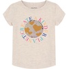 image:imageNautica Girls Short Sleeve Legacy TShirt with Flip Sequin Design Cotton Tee with Tagless InteriorOatmeal Heather