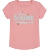 image:imageNautica Girls Short Sleeve Legacy TShirt with Flip Sequin Design Cotton Tee with Tagless InteriorPink Dolphin Sequin Shine