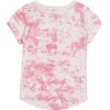 image:imageNautica Girls Short Sleeve TShirt with Fun Graphic Design Cotton Tee with Tagless InteriorPink Tiedye