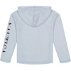 image:imageNautica Girls Striped Long Sleeved Hooded TopBlue Anchor Stripe