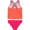 image:imageNautica Girls Twopiece Bikini Swimsuit Set UPF 50 Sun Protection QuickDry Bathing SuitHot Coral