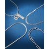 image:imageNautica Layered Necklace for Women Rhinestone Disc Pendant 1422 Inches