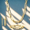 image:imageNautica Link Chain Necklace Earring Bracelet Set for Women