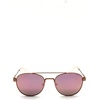 image:imageNautica Mens N4641sp Round SunglassesMatte Rose GoldRose Gold Mirror Polarized