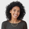 image:imageNautica Three Row Necklace for Women Layered Statement Chain 1620 Inches