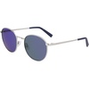 image:imageNautica Unisex N100sp Round SunglassesMatte Silver