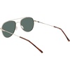 image:imageNautica Unisex N2244s Aviator SunglassesGoldG15