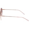 image:imageNautica Unisex N2244s Aviator SunglassesRose Gold