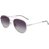 image:imageNautica Unisex N2244s Aviator SunglassesSilver