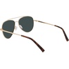 image:imageNautica mens N101sp Aviator SunglassesMatte Gold
