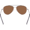 image:imageNautica mens N101sp Aviator SunglassesMatte Silver