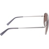 image:imageNautica mens N101sp Aviator SunglassesMatte Silver