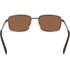 image:imageNautica mens N102sp Rectangular SunglassesMatte Brown