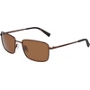 image:imageNautica mens N102sp Rectangular SunglassesMatte Brown