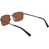 image:imageNautica mens N102sp Rectangular SunglassesMatte Brown