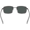 image:imageNautica mens N102sp Rectangular SunglassesMatte Gunmetal