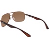 image:imageNautica mens N2245s Aviator SunglassesBrown