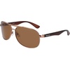 image:imageNautica mens N2245s Aviator SunglassesBrown