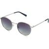 image:imageNAUTICA Unisex SunglassesMatte SilverSmoke Gradient
