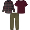 Tawny Port/Plaid/Prime Olive
