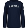 Chain Stitch Navy Seas
