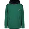 image:imageNautica Boys Pullover Fleece Hoodie SweatshirtAlpine Green Hood Hit