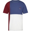 image:imageNautica Boys Short Sleeve Fashion Crew Neck TShirt Soft Comfortable Relaxed FitTri Block Mood Indigo