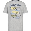 Shark Map Lt Grey Heather