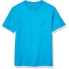 image:imageNautica Boys Short Sleeve Solid VNeck Tee ShirtCurrent Ocean Ca76