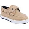 image:imageNautica Boys Toddler Boat Shoe  HookandLoop Loafers for Kids Classic Casual Dress School Shoes ToddlerLittle Kid SizesSand Navy