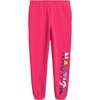 image:imageNautica Girls Logo Sweatpants Fleece Joggers with Ribbed Cuffs amp Functional Side PocketsBeetroot Purple